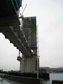 生名橋建設工事 写真